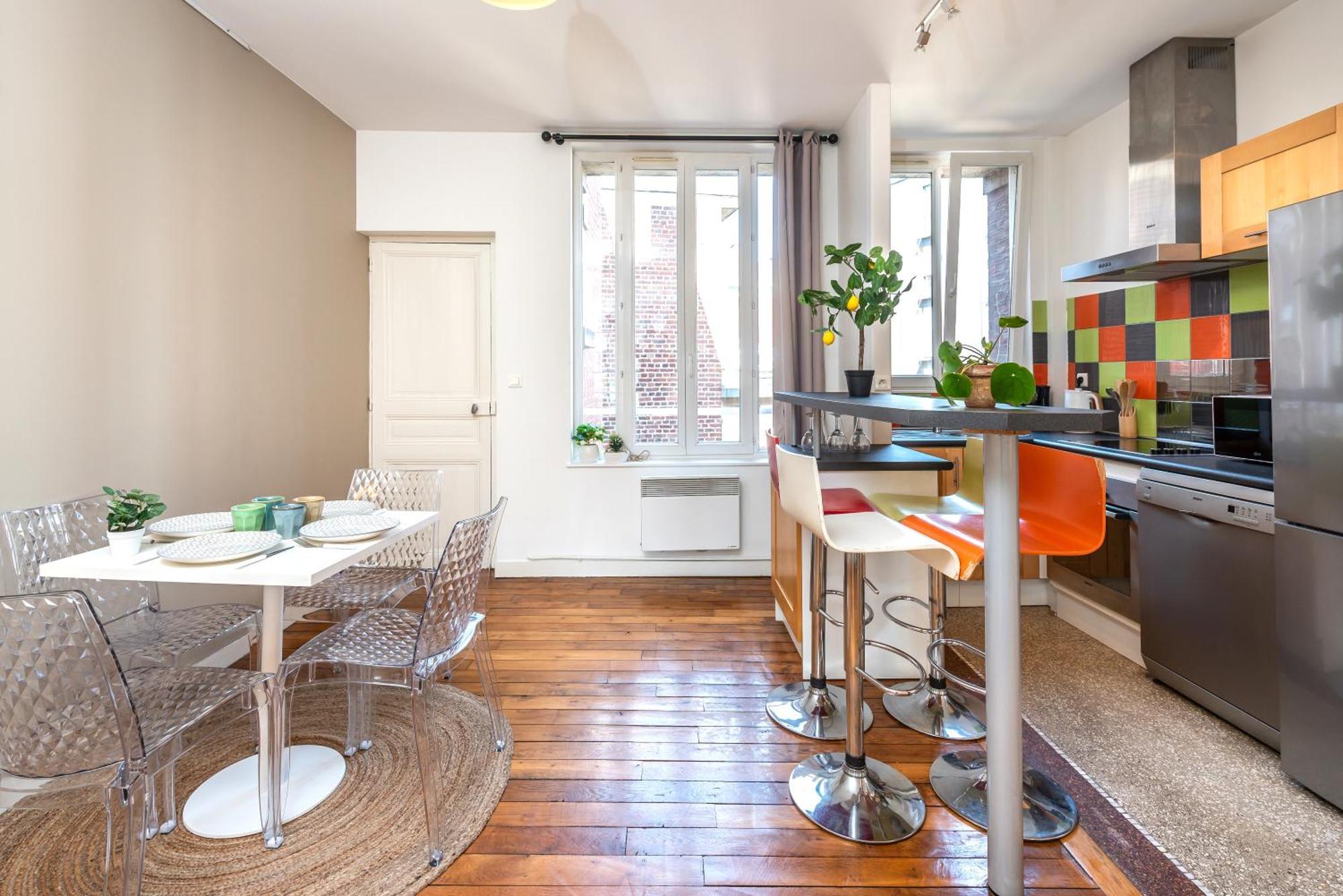 Appartement Le Jacobin / 1 - Netflix - Hyper Centre Amiens